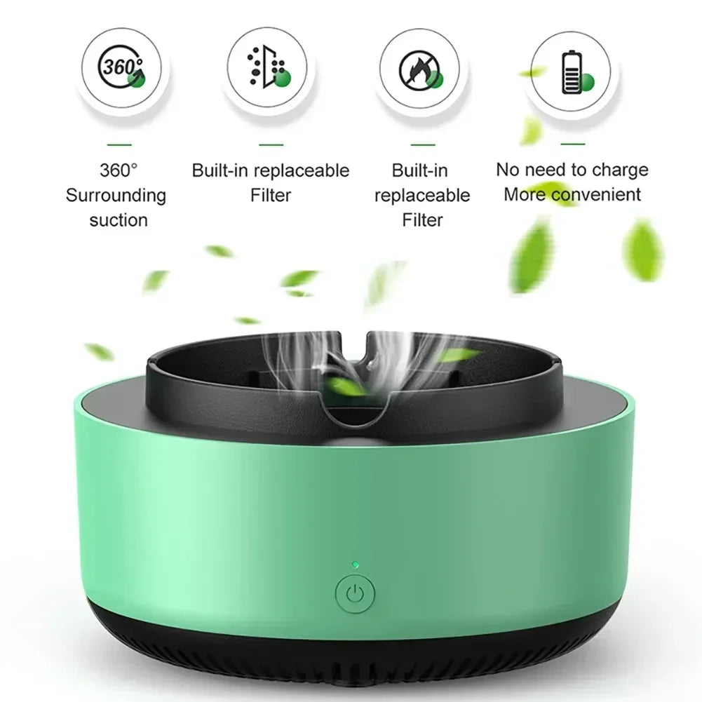 Electric Smart Smokeless Ashtray