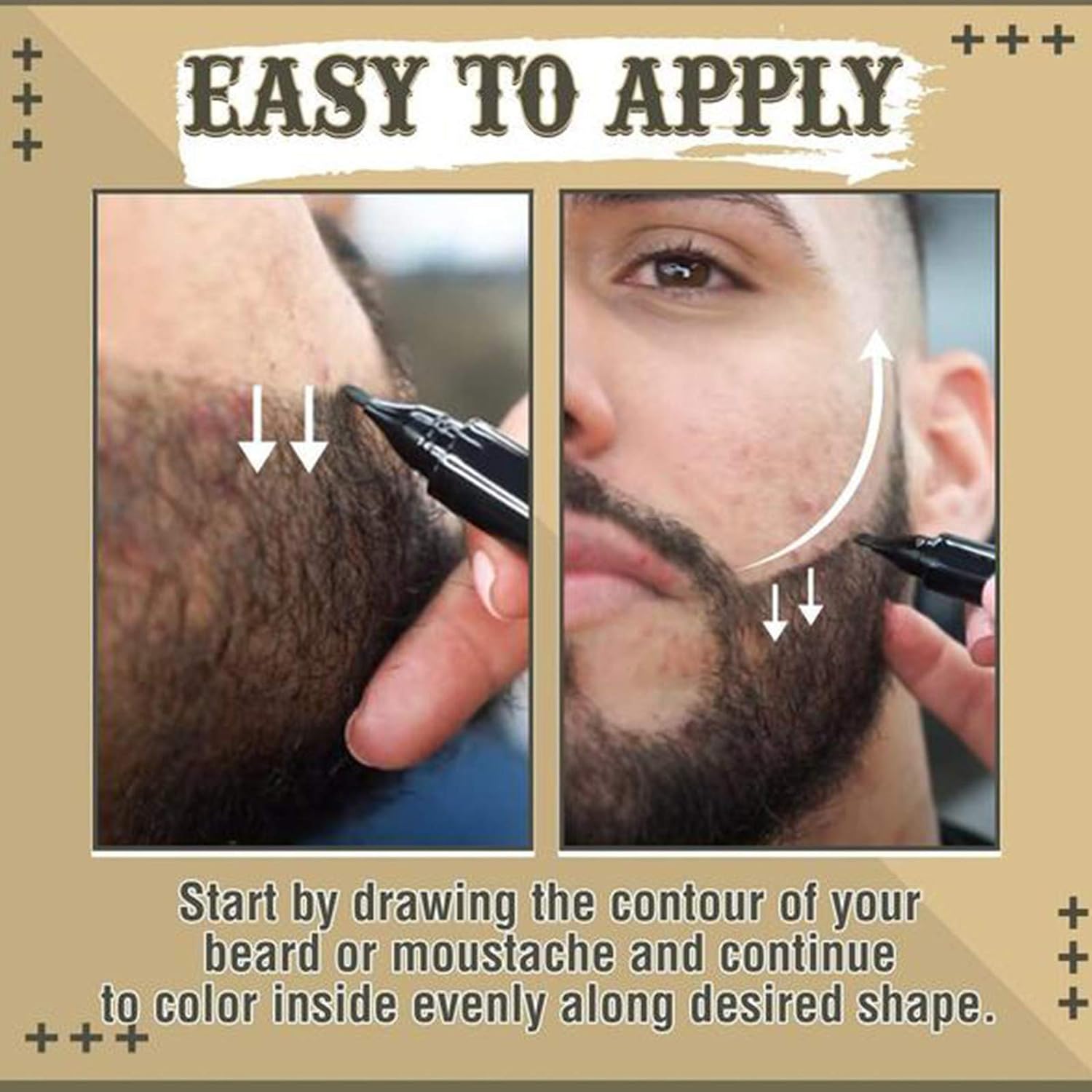 Beard Marking Pen